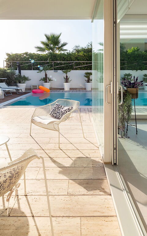 Villa Bellini: Altan / terrasse / gårdhave