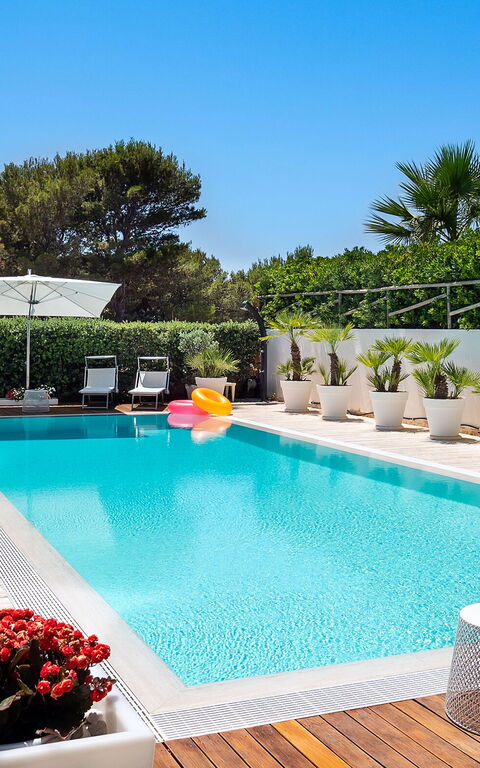 Villa Bellini: Have, pool