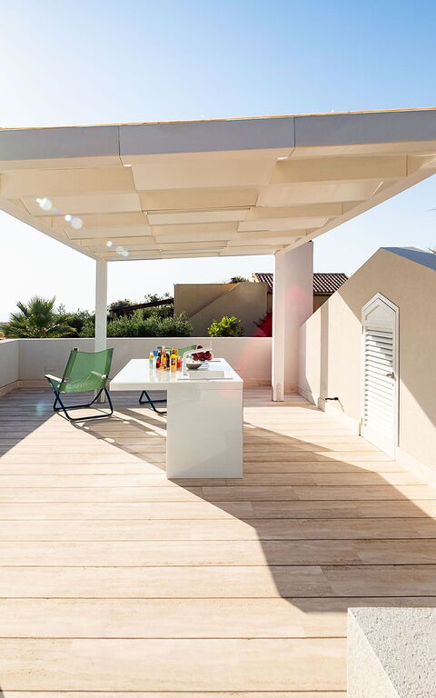 Villa Bellini: Altan / terrasse / gårdhave