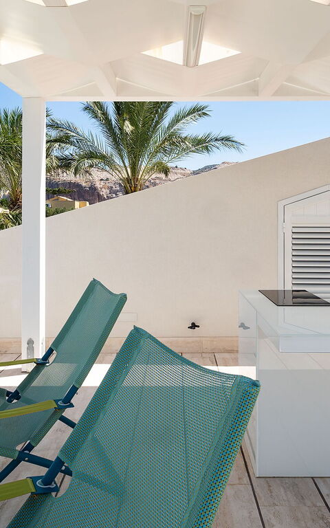 Villa Bellini: Altan / terrasse / gårdhave