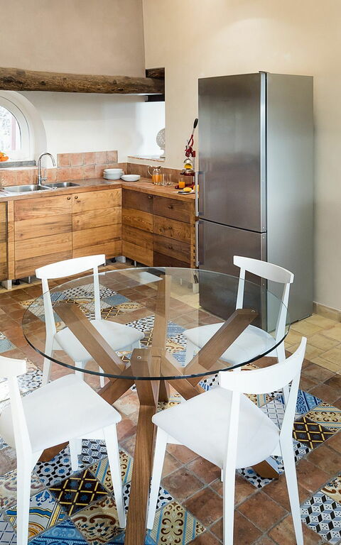 Villa Torre Etnea: Køkken