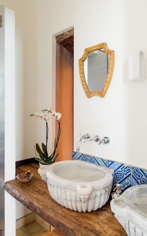 Villa Torre Etnea: Badeværelse