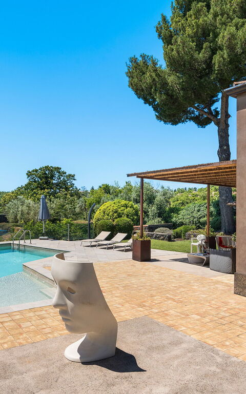 Villa Torre Etnea: pool, Udendørs, Udvendige