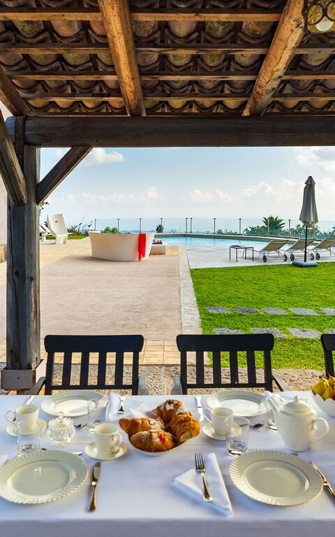 Villa Torre Etnea: Altan / terrasse / gårdhave, Have, Udendørs