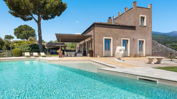 Villa Torre Etnea: pool, Udendørs, Udvendige