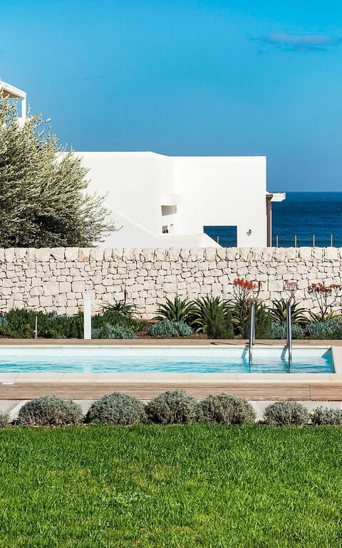 Villa San Lorenzo Rosmarino: pool, Udendørs