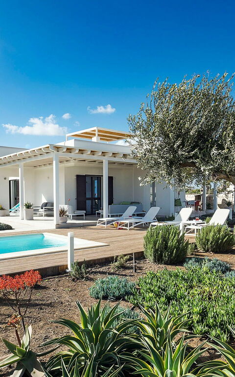 Villa San Lorenzo Rosmarino: Have, Udendørs