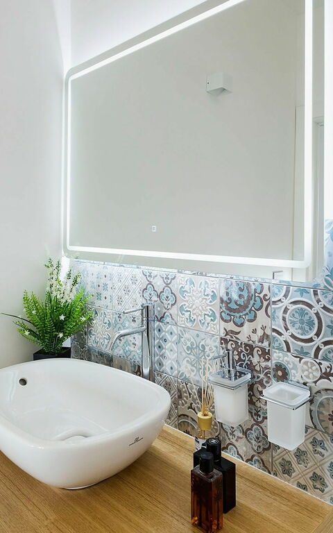 Villa San Lorenzo Rosmarino: Badeværelse