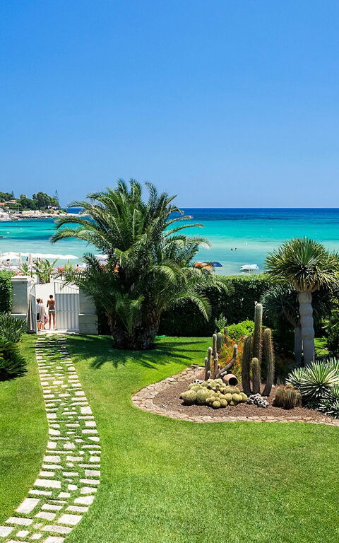 Villa La Plage: Have, Udendørs, Visninger