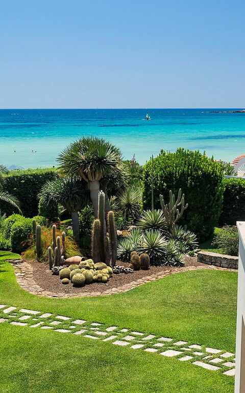 Villa La Plage: Have, Udendørs, Visninger