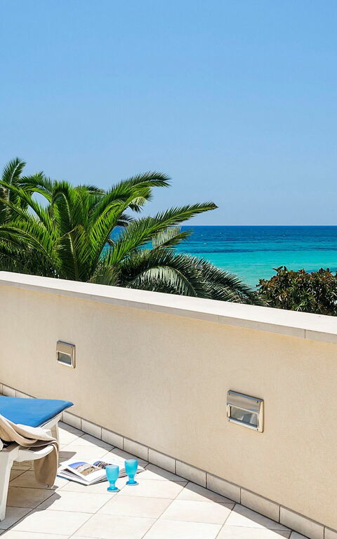 Villa La Plage: Altan / terrasse / gårdhave