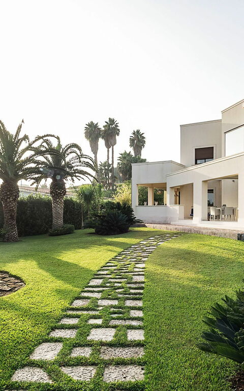 Villa La Plage: Have, Udendørs, Visninger