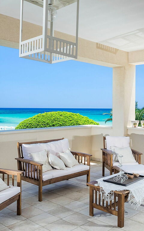 Villa La Plage: Altan / terrasse / gårdhave