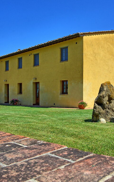 Villa Il Caggio: Have, Udvendige