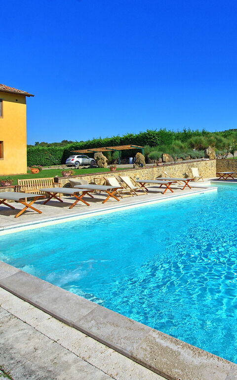 Villa Il Caggio: Hovedindgang, pool, Udendørs, Udvendige