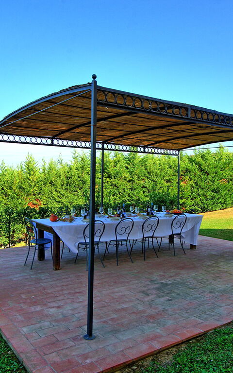 Villa Il Caggio: Have, Udendørs, Udvendige