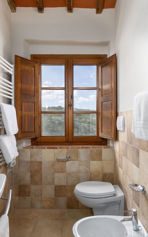 Villa Il Caggio: Badeværelse