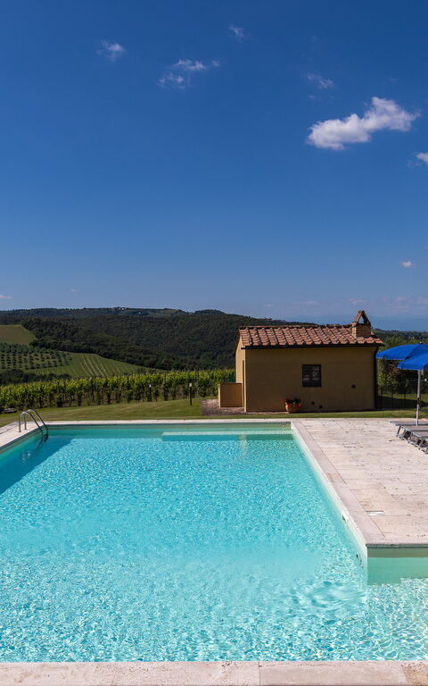 Villa Il Caggio: pool, Udendørs, Udvendige, Visninger