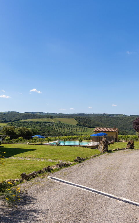 Villa Il Caggio: Udendørs, Udvendige