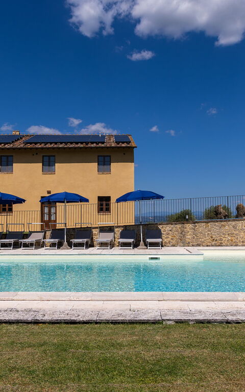 Villa Il Caggio: Have, pool, Udendørs, Udvendige, Visninger