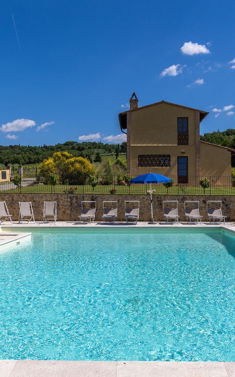 Villa Il Caggio: pool, Udendørs, Udvendige