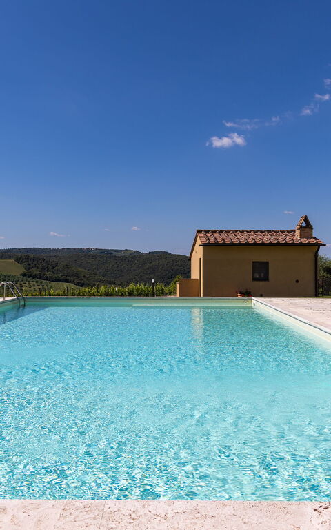 Villa Il Caggio: pool, Udendørs, Udvendige, Visninger