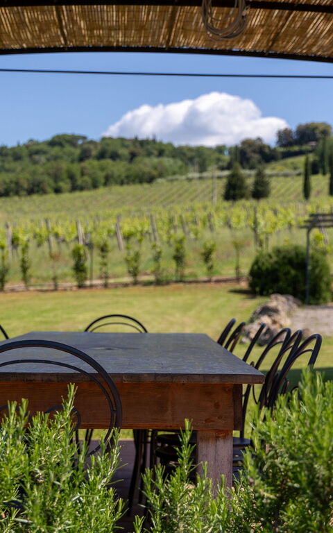 Villa Il Caggio: Altan / terrasse / gårdhave, Udendørs, Udvendige, Visninger