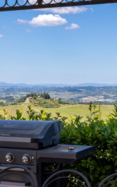 Villa Il Caggio: Altan / terrasse / gårdhave, Udendørs, Udvendige, Visninger
