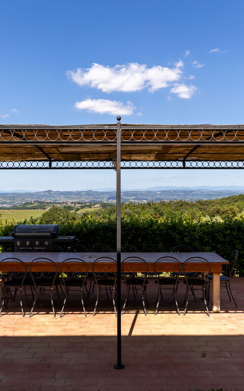 Villa Il Caggio: Altan / terrasse / gårdhave, Udendørs, Udvendige, Visninger