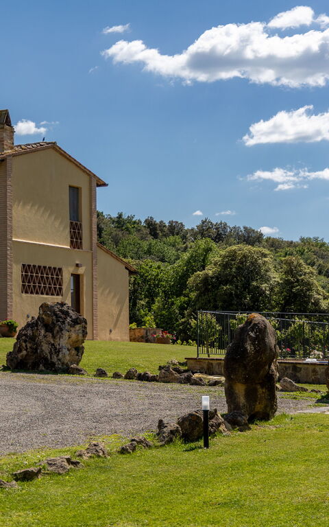 Villa Il Caggio: Have, Udendørs, Udvendige