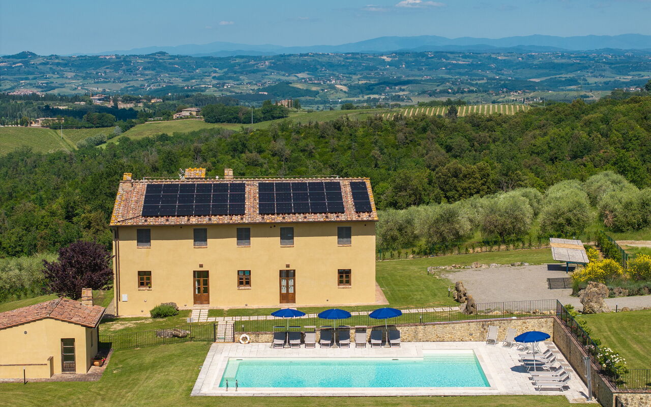 Villa Il Caggio: Have, pool, Udendørs, Udvendige, Visninger