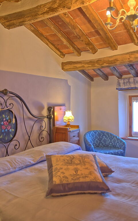 Casale Di Cozzile: soveværelse