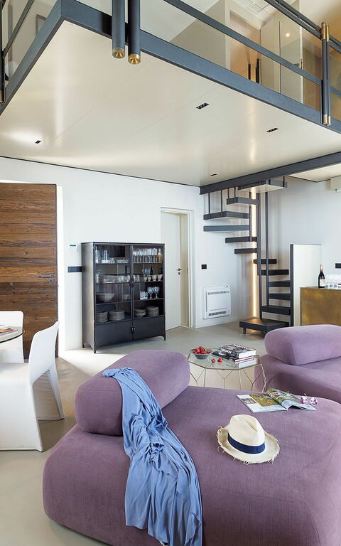 Torre Isola Bella: Frokostlokale, Stue