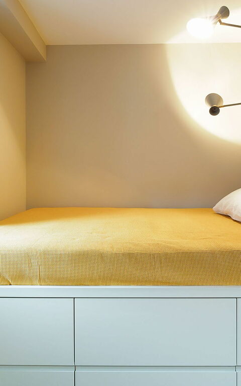 Torre Isola Bella: soveværelse