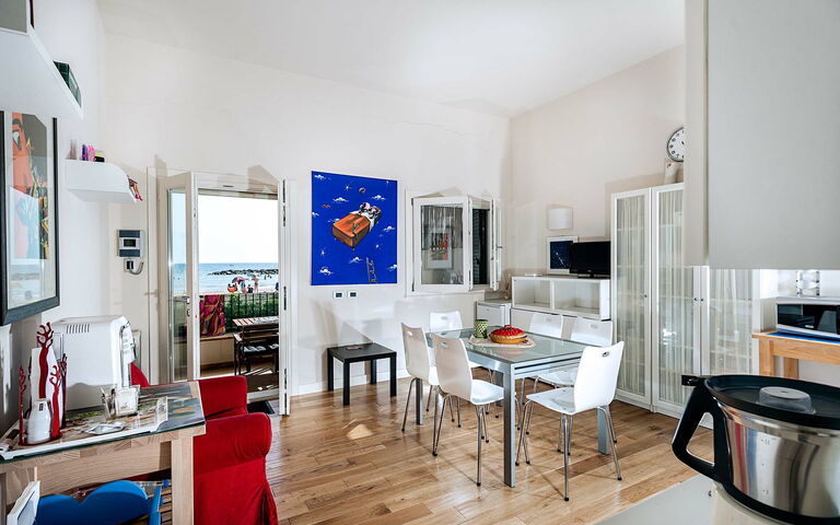 Feriebolig Vela: Frokostlokale, Køkken, Stue