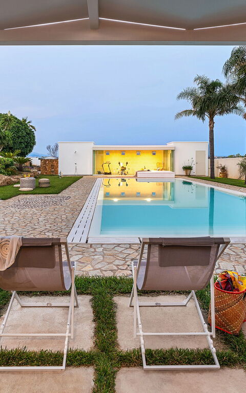 Villa Pietra Del Sole: pool, Udendørs, Udvendige