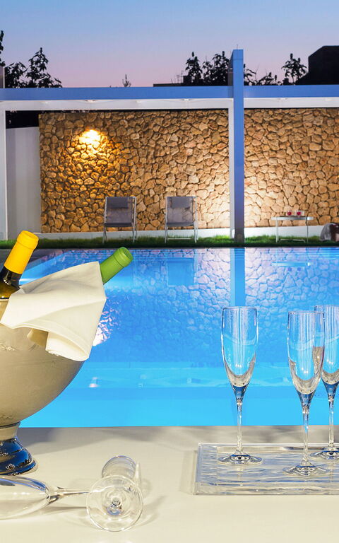 Villa Pietra Del Sole: pool, Udendørs, Udvendige