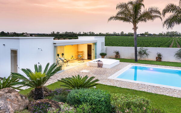 Villa Pietra del Sole: Have, pool, Udendørs, Udvendige