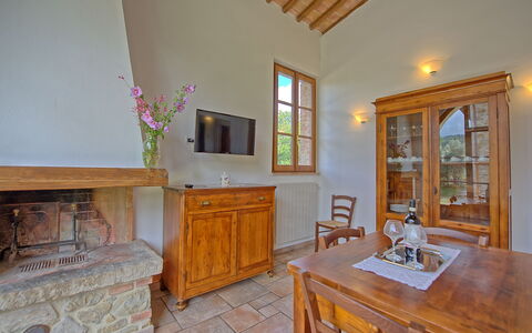 Feriebolig Mulignone 3: Frokostlokale, Stue