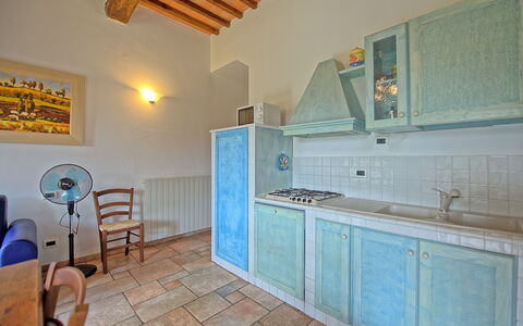 Feriebolig Mulignone 10: Frokostlokale, Køkken, Stue