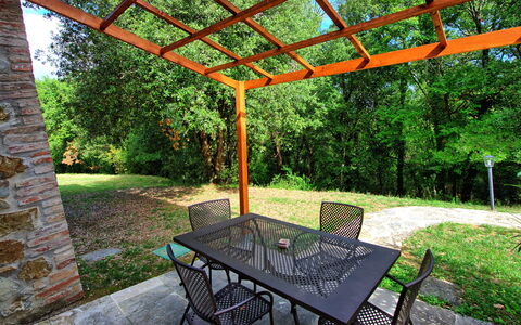 Feriebolig Mulignone 6: Have, Udendørs