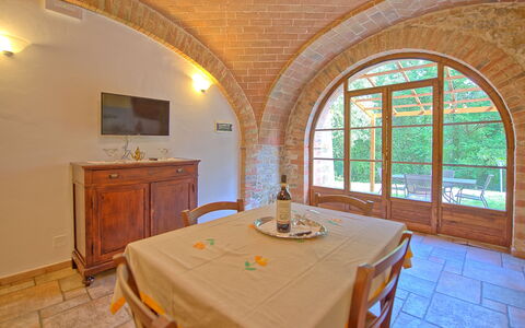 Feriebolig Mulignone 6: Frokostlokale, Stue