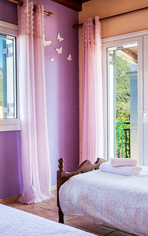 Beachfront Villa Rania: soveværelse