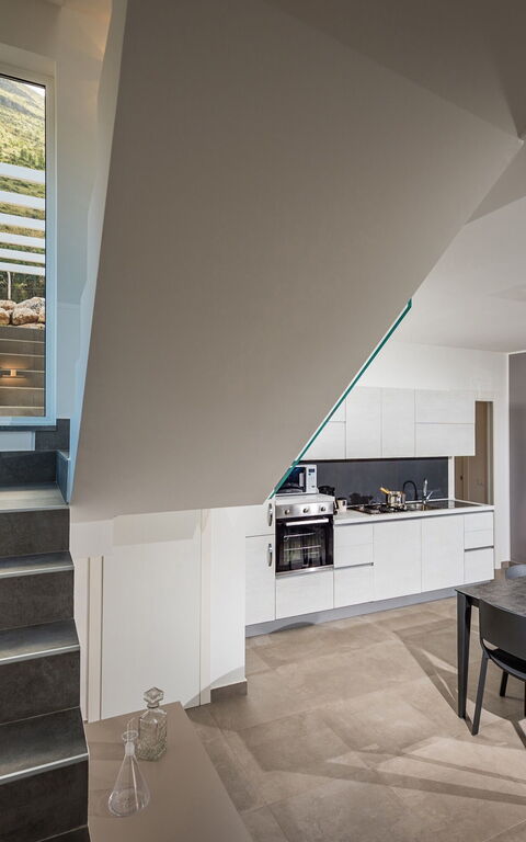 Villa Scire: Frokostlokale, Køkken