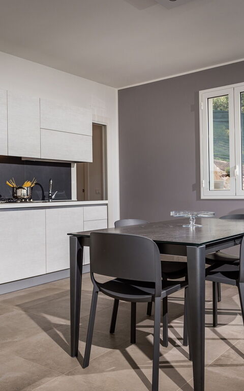 Villa Scire: Frokostlokale, Køkken