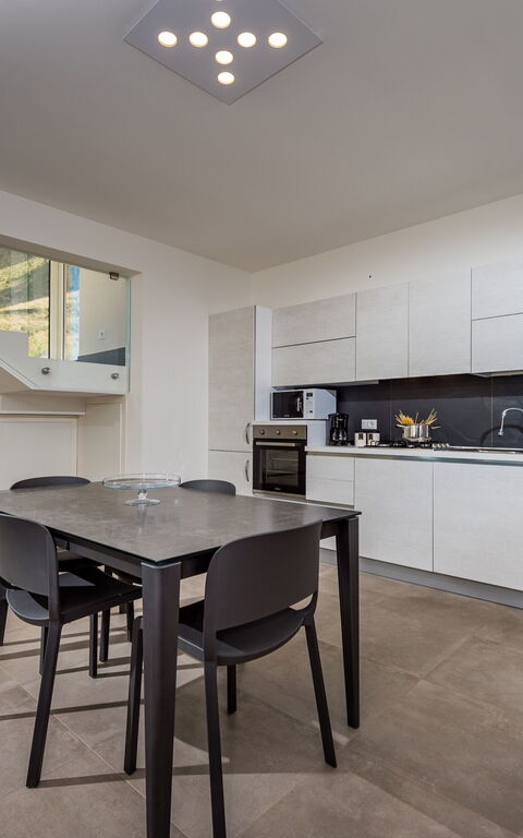 Villa Scire: Frokostlokale, Køkken