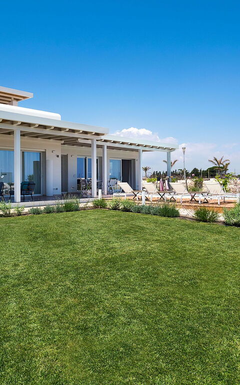 Villa San Lorenzo Palma: Have, Udendørs