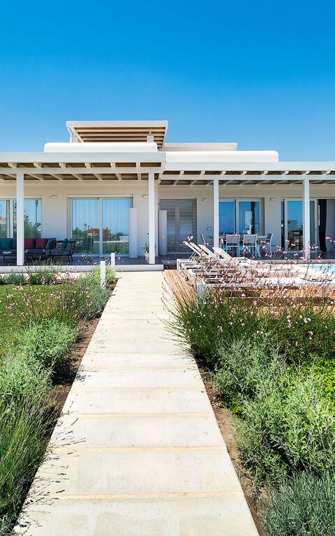 Villa San Lorenzo Palma: Have, Udendørs