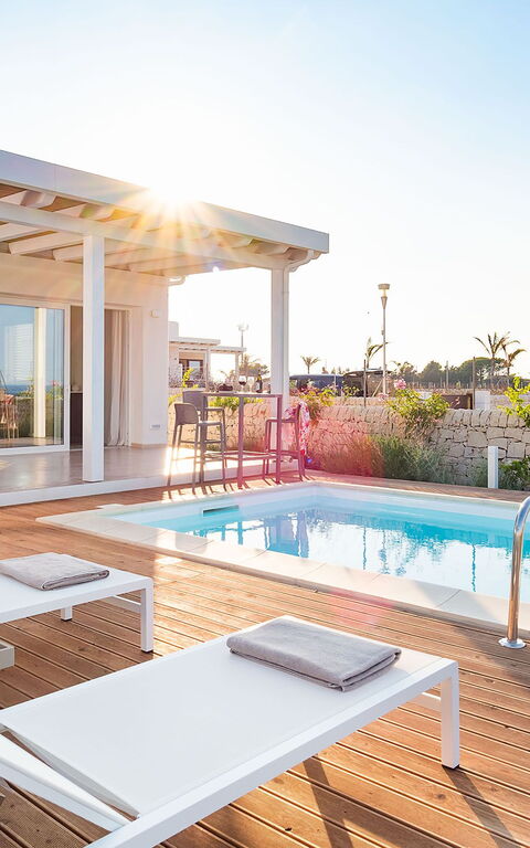 Villa San Lorenzo Palma: pool, Udendørs