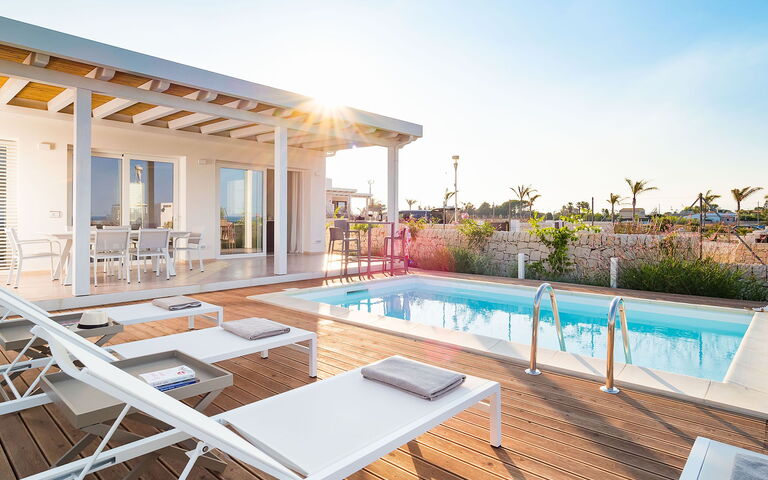 Villa San Lorenzo Palma: pool, Udendørs